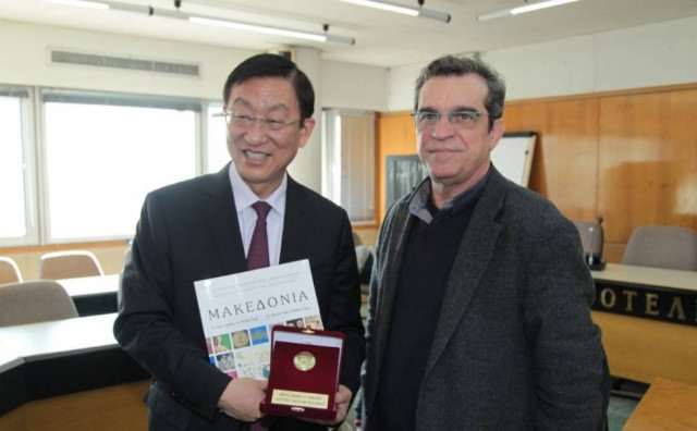 Προς διεύρυνση η συνεργασία ΑΠΘ-Πανεπιστημίου Πεκίνου