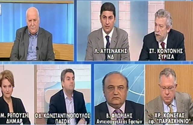 Καυγάς Κοντονή – Κωνσταντινόπουλου στον τηλεοπτικό αέρα (vid)