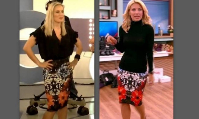 Ελεονώρα Μελέτη VS Ελένη Μενεγάκη: Φόρεσαν την ίδια φούστα..