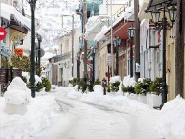 Σέρρες: Προβλήματα από τις χιονοπτώσεις