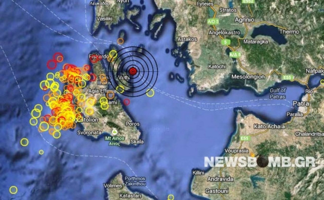 Σεισμός 4,0 Ρίχτερ στην Ιθάκη