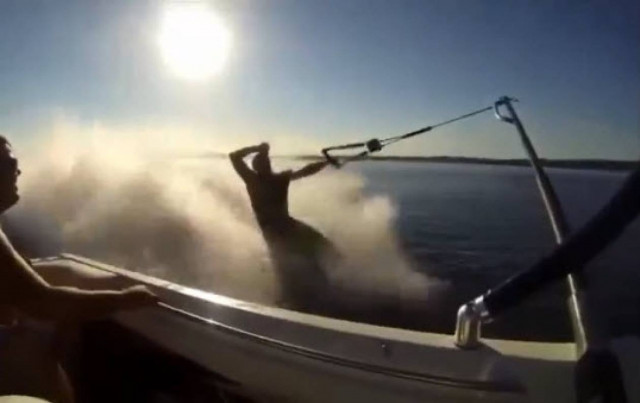 Έκανε Neknominate και έφαγε τα μούτρα του (βίντεο)