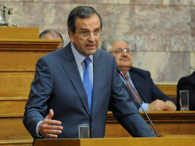 «Μασάζ» στους «γαλάζιους» επιχειρεί  ο Σαμαράς