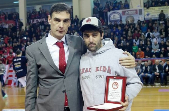 Ολυμπιακός: Βραβεύτηκαν Μπαρτζώκας, Τόμιτς και Σπανούλης (photos)