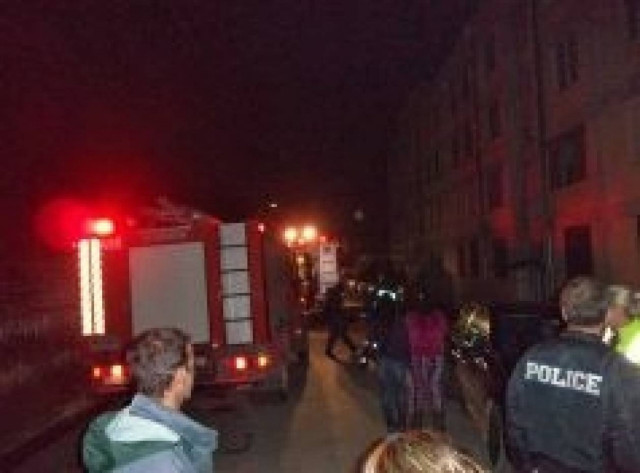 Εκκενώθηκε πολυκατοικία λόγω πυρκαγιάς στα Τρίκαλα