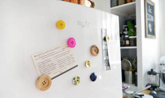 Κατασκευάστε μοντέρνα κουμπιά-μαγνητάκια