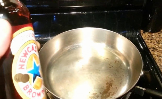 Βίντεο: Δείτε τι συμβαίνει όταν ρίξεις μπύρα σε καυτό τηγάνι