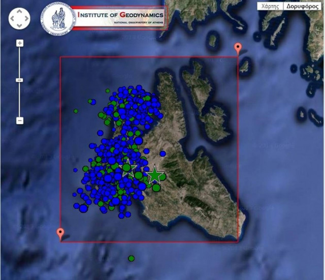 Κεφαλονιά: 818 μετασεισμοί «χορεύουν» το νησί μετά τον πρώτο σεισμό