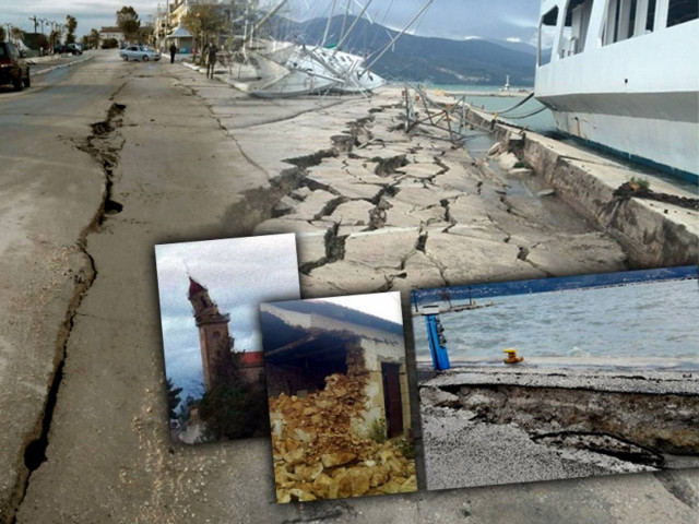 Σε αντίσκηνα και λεωφορεία οι σεισμόπληκτοι της Κεφαλονιάς