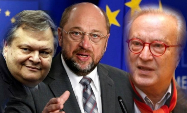 Συμφωνία Βενιζέλου-Σουλτς για κοινό ψηφοδέλτιο Σοσιαλιστών στην Ελλάδα