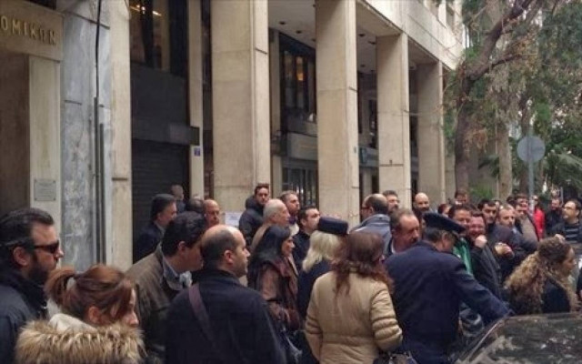 Συγκέντρωση διαμαρτυρίας κατά των φορολογικών προστίμων