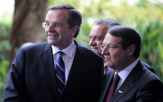 Στην Αθήνα ο Ν. Αναστασιάδης  - Επαφές με Σαμαρά, Βενιζέλο