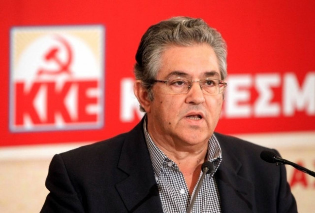 Μήνυμα συμπόρευσης και συστράτευσης με το ΚΚΕ απηύθυνε ο Κουτσούμπας
