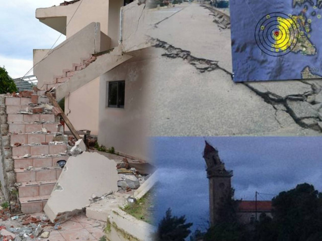 Ακόμη μια νύχτα αγωνίας για τους κατοίκους της Κεφαλονιάς