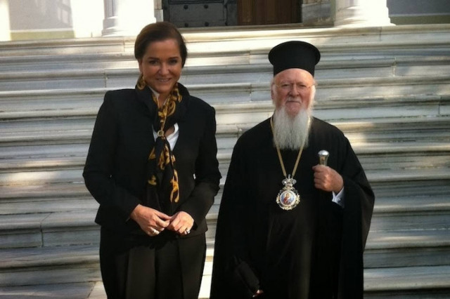 Η Μπακογιάννη στην Κωνσταντινούπολη και στη Θεολογική Σχολή της Χάλκης