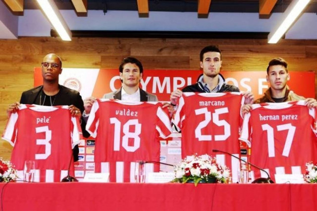 Ολυμπιακός: Τα κλικ της παρουσίασης (photos)