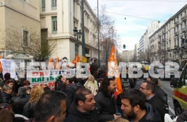 Ολοκληρώθηκε η πορεία ΠΟΕ – ΟΤΑ και ΟΛΜΕ