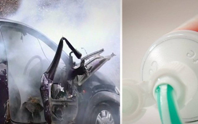 Βίντεο-ντοκουμέντο: Δείτε πώς μια οδοντόκρεμα μετατράπηκε σε βόμβα!