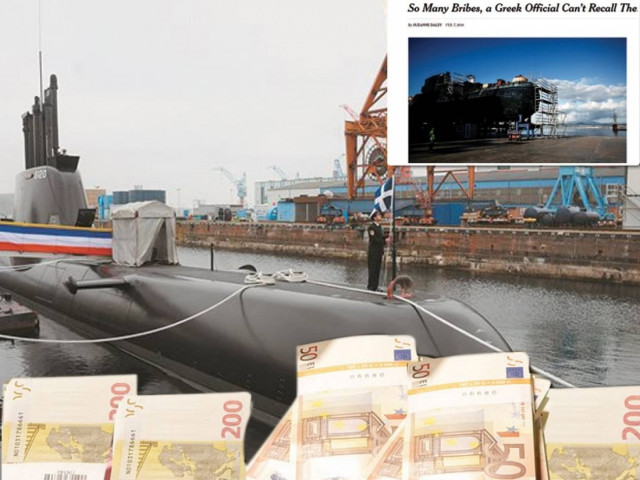 Πρωτοσέλιδο στους New York Times οι μίζες στα εξοπλιστικά