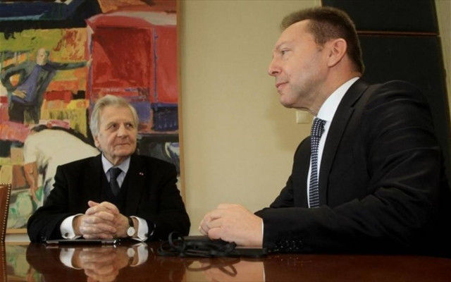 Ολοκληρώθηκε η συνάντηση Στουρνάρα- Τρισέ