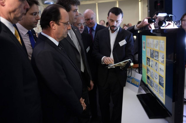 Ο Φρανσουά Ολάντ στη Σίλικον Βάλεϊ