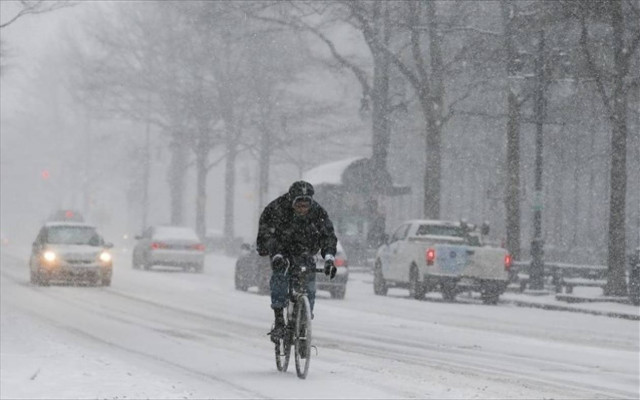 Προς την Ουάσιγκτον η χιονοθύελλα