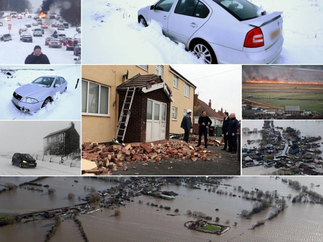 Φονικό κύμα κακοκαιρίας σε Βρετανία και ΗΠΑ