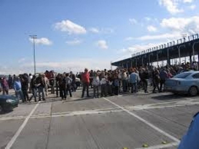 Νέα συγκέντρωση διαμαρτυρίας στα διόδια Αφιδνών από το δήμο Ωρωπού