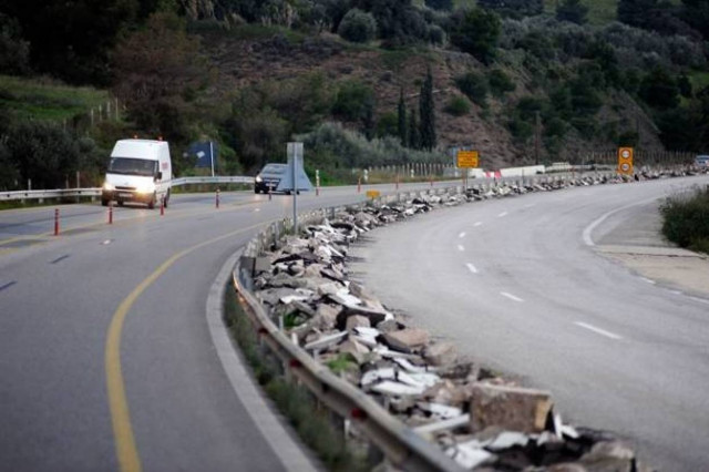 Κλειστό από απόψε το ρεύμα Πύργος-Αθήνα στον κόμβο της Εγλυκάδας