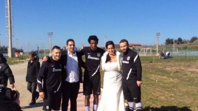 Από τον γάμο πήγαν κατευθείαν στην προπόνηση του ΠΑΟΚ