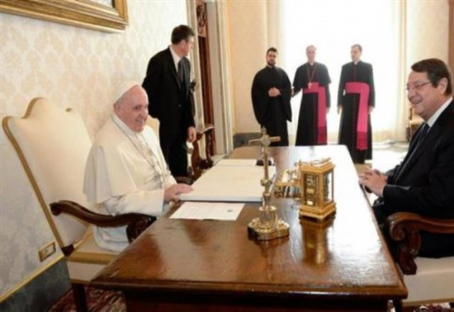 Συνάντηση Φραγκίσκου – Αναστασιάδη