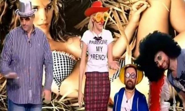 Ο Γεωργαντάς χουφτώνει τη Σταμάτη και η δημοσιογράφος τον «καρφώνει»!