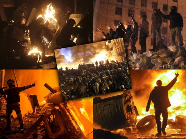 Μεγαλώνει ο «κύκλος του αίματος» στο Κίεβο (pics+vid)