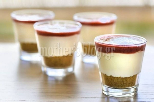 Συνταγή για ελληνικό Cheesecake με ανθότυρο