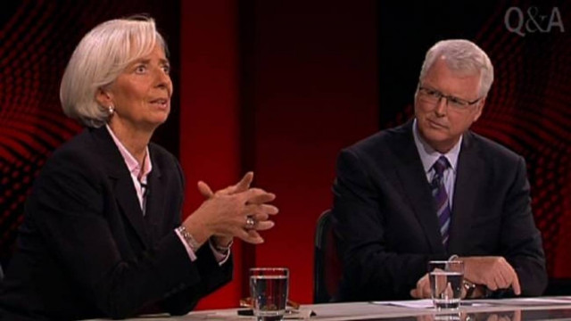 Christine Lagarde against Troika