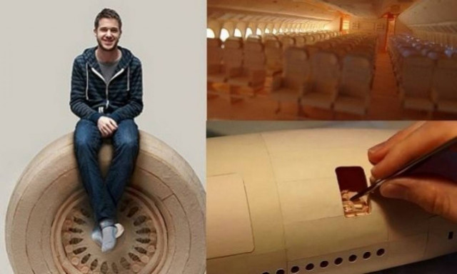 22χρονος αφιέρωσε 10.000 ώρες για να φτιάξει το μεγαλύτερο αεροπλάνο