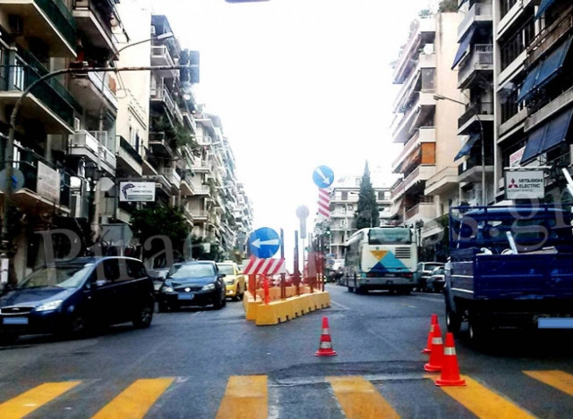 Όλες οι αλλαγές της κυκλοφορίας στον Πειραιά σε φωτογραφίες