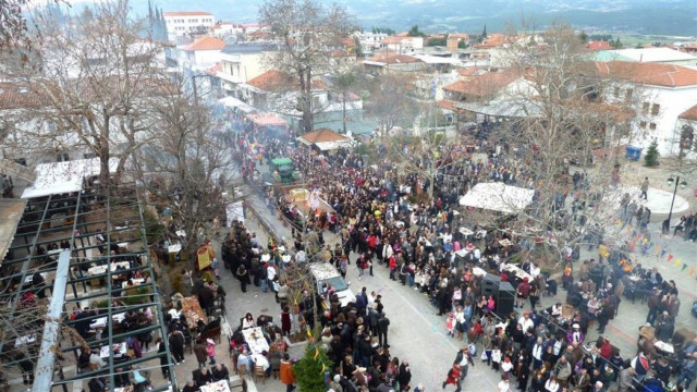 Απόκριες και κούλουμα στην Αμφίκλεια Φθιώτιδας