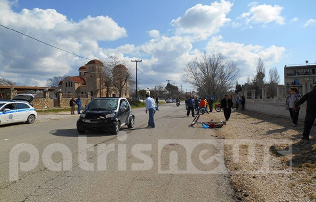 Ηλεία: Σοβαρός τραυματισμός ποδηλάτη