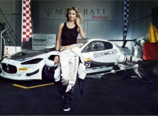 Η MASERATI επιστρατεύει τη Heidi Klum