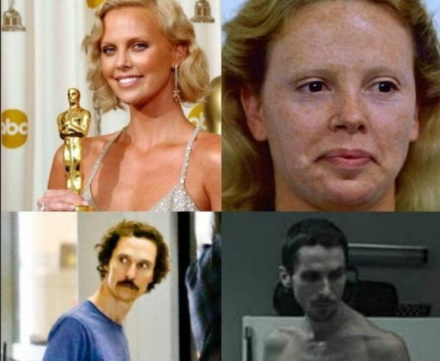 Τι τραβούν οι star για έναν ρόλο και το Όσκαρ