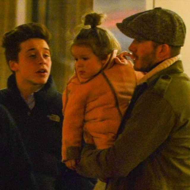 H Harper είναι η πριγκίπισσά του! Ο Beckham είναι δοτικός μπαμπάς