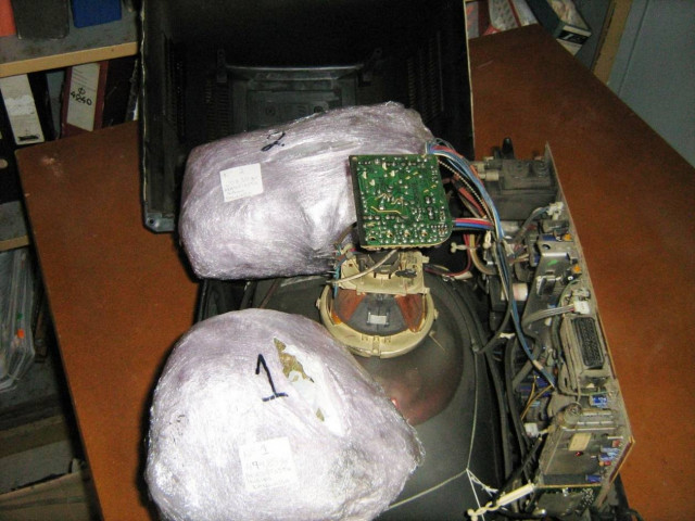 Χανιά: Έκρυψε τα ναρκωτικά μέσα στην... τηλεόραση!