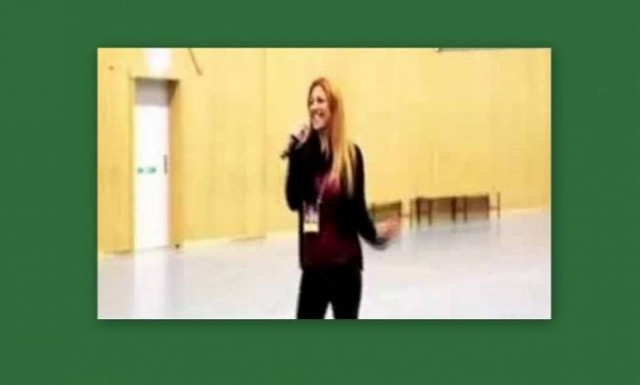 Παπαρίζου: Κάνει πρόβα με στόχο τον τελικό της Eurovision