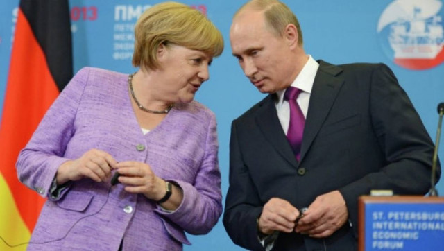 Putin – Merkel speak for Ukraine