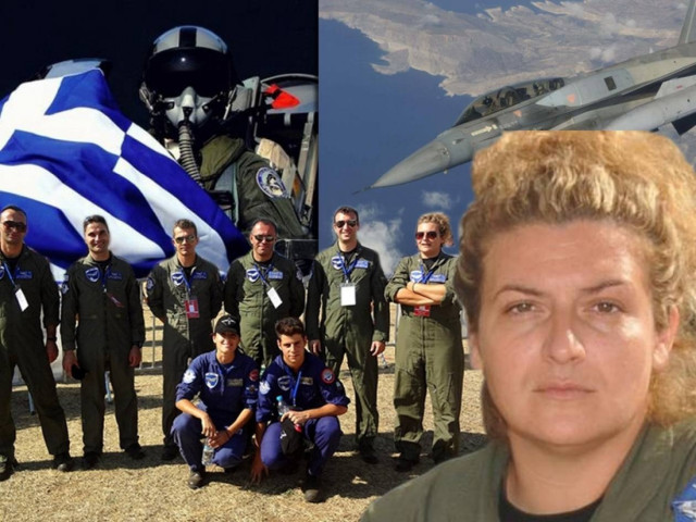 Η πρώτη Ελληνίδα πιλότος μαχητικού