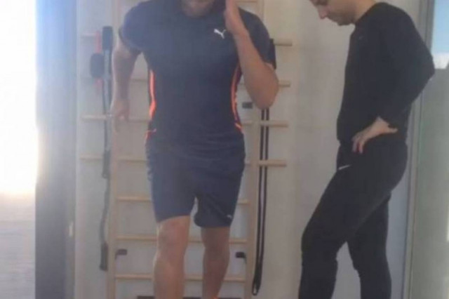 Φαλκάο: Αποθεραπεία υπό τους ήχους του «Rocky»! (video)