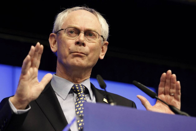 Συνάντηση βαν Ρομπάι με Γιατσένιουκ στις Βρυξέλλες