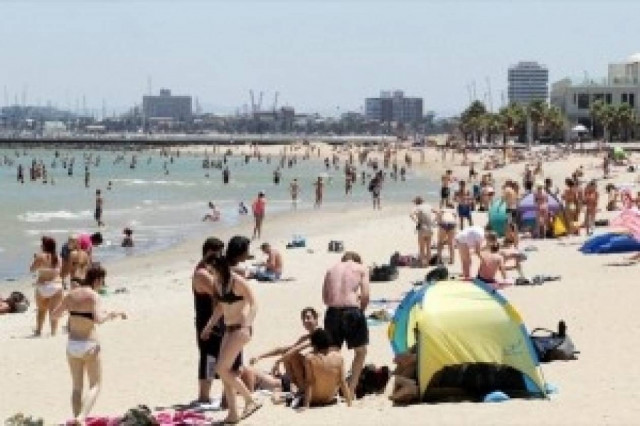 Αυξάνεται η θερμοκρασία της Αυστραλίας