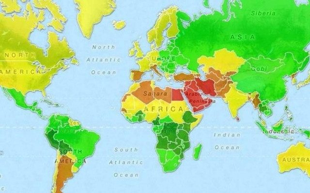 Δείτε πού βρίσκονται οι πιο «εύκολες» γυναίκες του πλανήτη (ΧΑΡΤΗΣ)